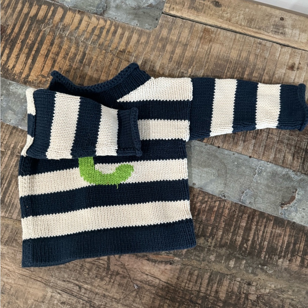 Sweater with C monogram size about 6-12 months